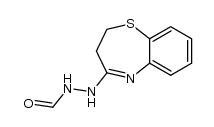 N'-(2,3-dihydrobenzo[b][1,4]thiazepin-4-yl)formohydrazide结构式