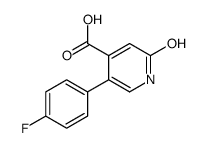 5-(4-fluorophenyl)-2-oxo-1H-pyridine-4-carboxylic acid Structure