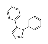 4-(1-PHENYL-1H-PYRAZOL-5-YL)PYRIDINE structure