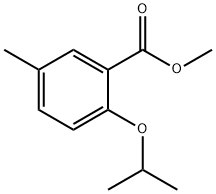 Methyl 5-methyl-2-(propan-2-yloxy)benzoate结构式