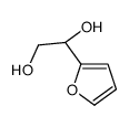 (1R)-1-(2-furanyl-)-1,2-Ethanediol Structure