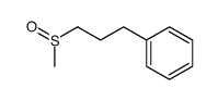 Methyl(3-phenylpropyl) sulfoxide结构式