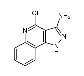 3-amino-4-chloro-1H-pyrazolo[4,3-c]quinoline Structure