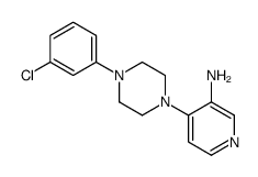 1-(3-Amino-4-pyridyl)-4-(m-chlorophenyl)piperazine picture