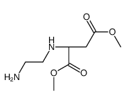 dimethyl (2S)-2-(2-aminoethylamino)butanedioate结构式