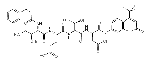 Z-Ile-Glu-Thr-Asp-AFC Structure