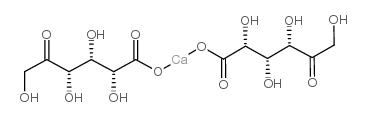 5-keto-d-gluconic acid calcium salt structure