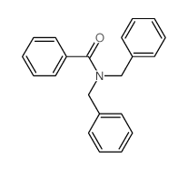 Benzamide,N,N-bis(phenylmethyl)- Structure