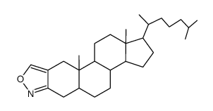 cholestano[3,2-d]isoxazole Structure