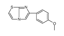 6-(4-methoxyphenyl)imidazo[2,1-b][1,3]thiazole Structure