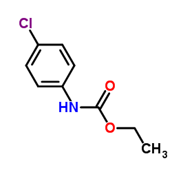 N-(p-氯苯基)氨基钾酸酯结构式