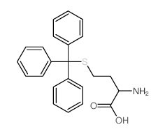 Homocysteine,S-(triphenylmethyl)-结构式