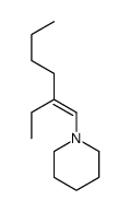 1-(2-ETHYL-1-HEXENYL)-PIPERIDINE Structure