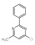 4-chloro-6-methyl-2-phenylpyrimidine structure