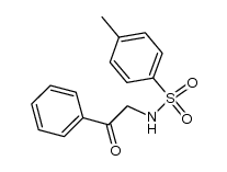 N-(2-OXO-2-PHENYLETHYL)-P-TOLUENE-SULFONAMIDE) Structure