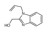 (1-allyl-1H-benzoimidazol-2-yl)methanol structure