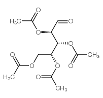 Ribose tetracetate Structure