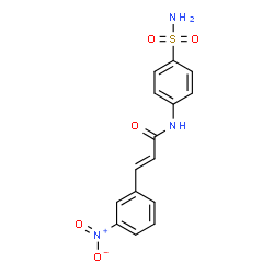 (E)-3-(3-nitrophenyl)-N-(4-sulfamoylphenyl)acrylamide picture