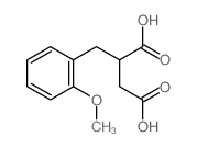 Butanedioic acid,2-[(2-methoxyphenyl)methyl]- structure