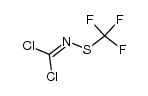 α,α-Dichloro-N-(trifluoromethylthio)methanimine Structure