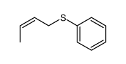 (Z)-but-2-en-1-yl phenyl sulfide Structure