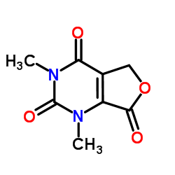 1,3-Dimethyl-1,5-dihydrofuro[3,4-d]pyrimidine-2,4,7(3H)-trione结构式