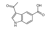 3-acetyl-1H-indole-5-carboxylic acid Structure