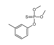 dimethoxy-(3-methylphenoxy)-sulfanylidene-λ5-phosphane Structure