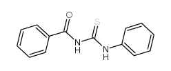 Benzamide, N-[(phenylamino)thioxomethyl]- Structure