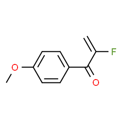 2-Propen-1-one, 2-fluoro-1-(4-methoxyphenyl)- (9CI)结构式