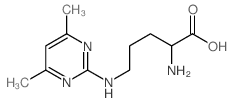 2-amino-5-[(4,6-dimethylpyrimidin-2-yl)amino]pentanoic acid picture