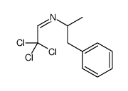 α-Methyl-N-(2,2,2-trichloroethylidene)benzeneethanamine结构式