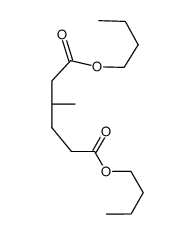 3-Methylhexanedioic acid dibutyl ester Structure