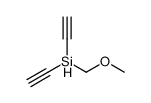 diethynyl(methoxymethyl)silane结构式