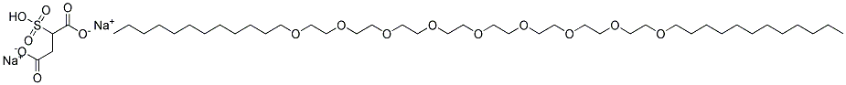 lauryl-polyethyleneglycol sulfosuccinate diso-salt, in h2o picture