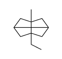 2,5-Methanopentalene, 3a-ethyloctahydro-6a-methyl Structure