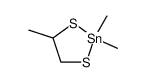 2,2,4-trimethyl-stanna-1,3-dithiolane Structure