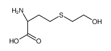 (2S)-2-amino-4-(2-hydroxyethylsulfanyl)butanoic acid Structure