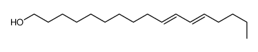 heptadeca-10,12-dien-1-ol结构式