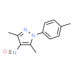 3,5-Dimethyl-4-nitroso-1-(p-tolyl)-1H-pyrazole structure