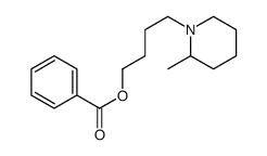 4-(2-Methylpiperidino)butyl=benzoate结构式