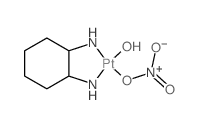 Platinum,(1,2-cyclohexanediamine-N,N')hydroxy(nitrato-O)-, (SP-4-3)- (9CI)结构式