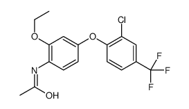 N-[4-[2-chloro-4-(trifluoromethyl)phenoxy]-2-ethoxyphenyl]acetamide Structure