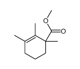 methyl 1,2,3-trimethylcyclohex-2-ene-1-carboxylate Structure