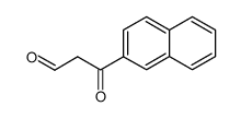 1-(2-naphthyl)-1,3-propanedione Structure