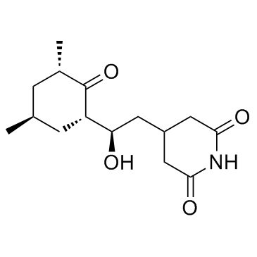 Cycloheximide Structure