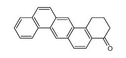 1,2-dihydrodibenz[a,h]anthracen-4(3H)-one Structure