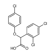 2-(4-chlorophenoxy)-2-(2,4-dichlorophenyl)acetic acid Structure