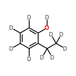 2-Ethylphenol-d10 Structure