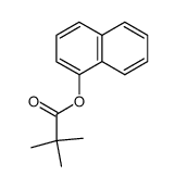 naphthalen-1-yl pivalate Structure